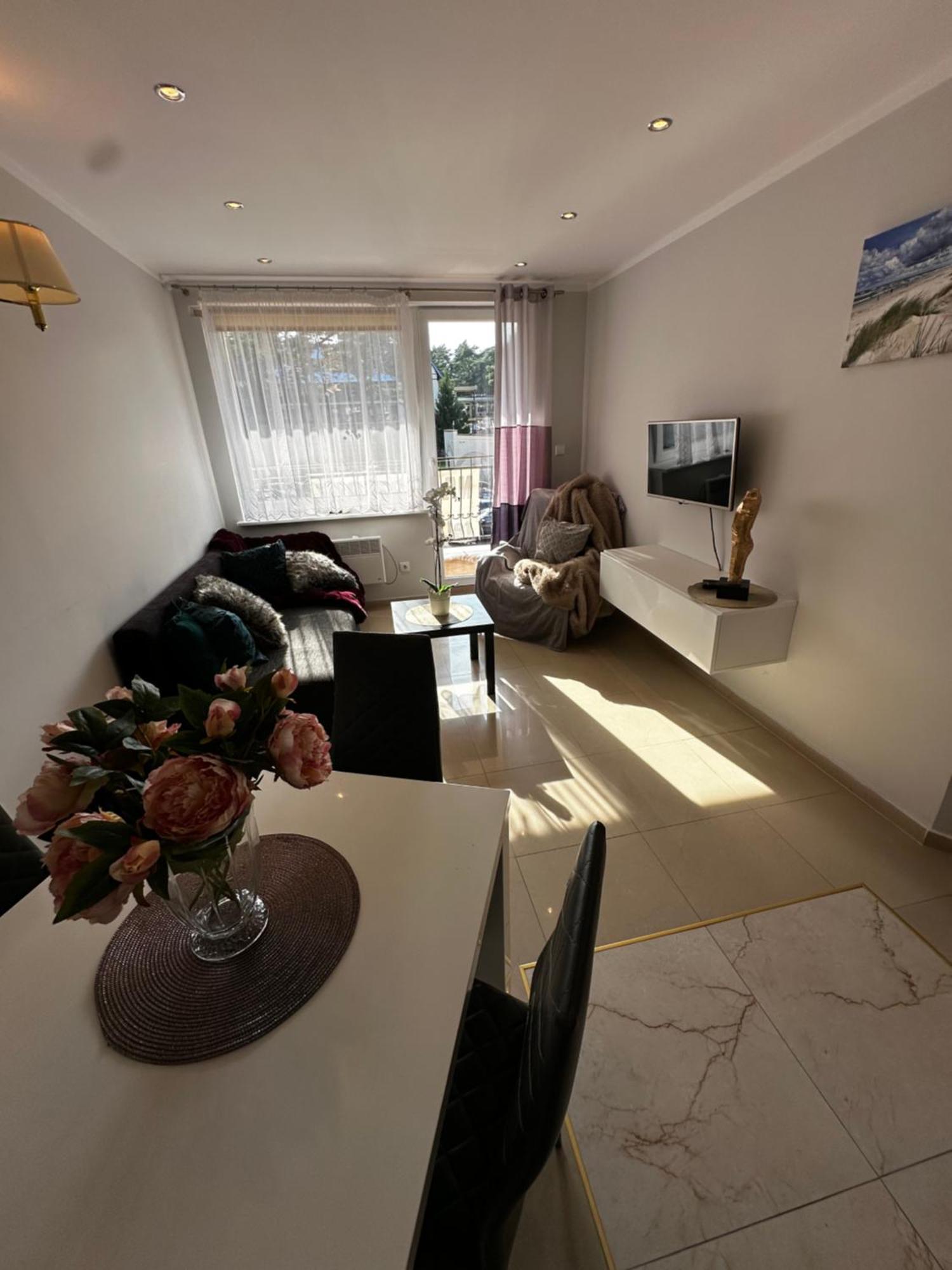 Amber Blue Mare Apartment Łukęcin Cameră foto